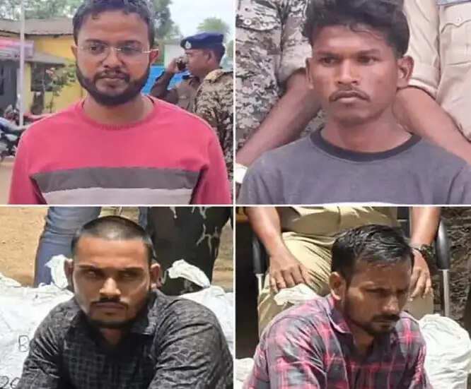 गांजा तस्करी के चार आरोपियाें को 10-10 वर्ष का सश्रम कारावास व एक-एक लाख का अर्थदंड