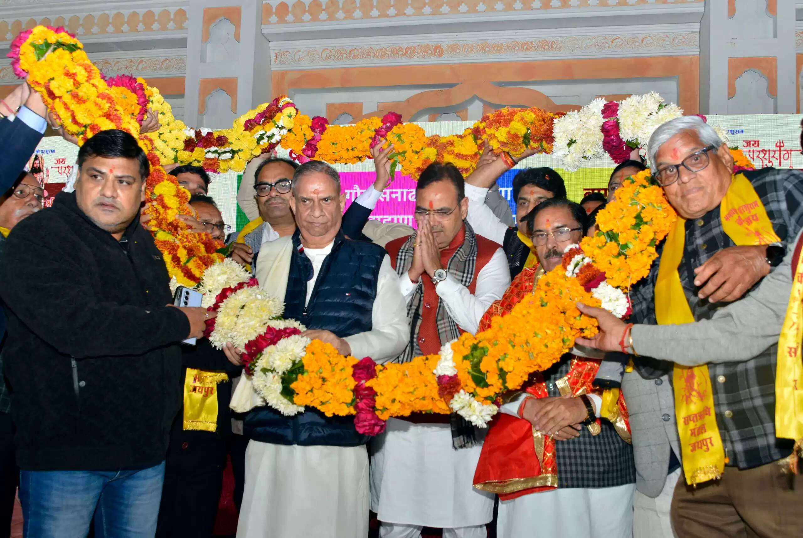 मुख्यमंत्री भजनलाल शर्मा सप्तऋषि मंडल के कार्यक्रम में शामिल हुए