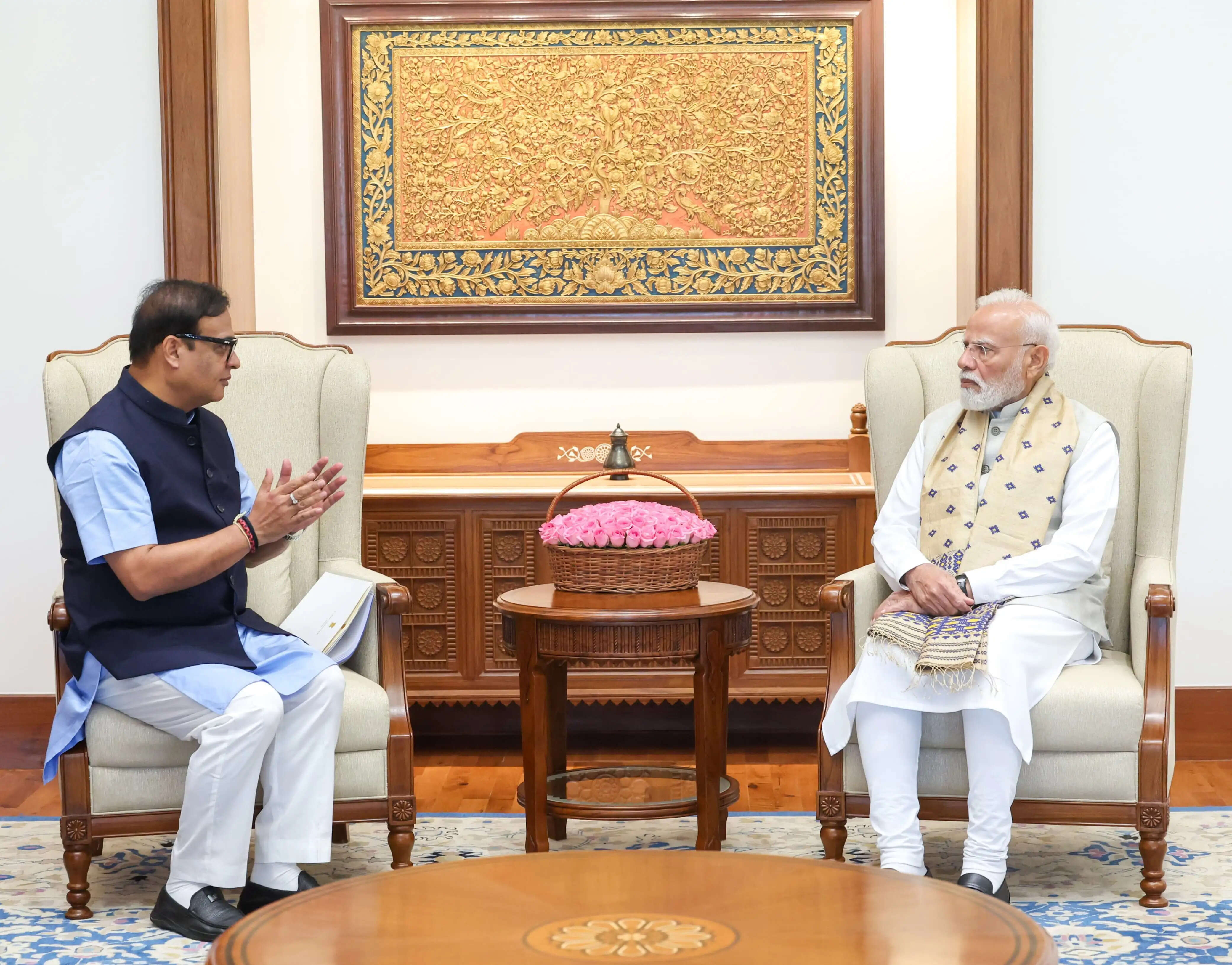 (अपडेट) प्रधानमंत्री मोदी से मिले हिमंत सरमा, असम में बाढ़ के बाद पुनर्वास और पुनर्निर्माण पर की चर्चा
