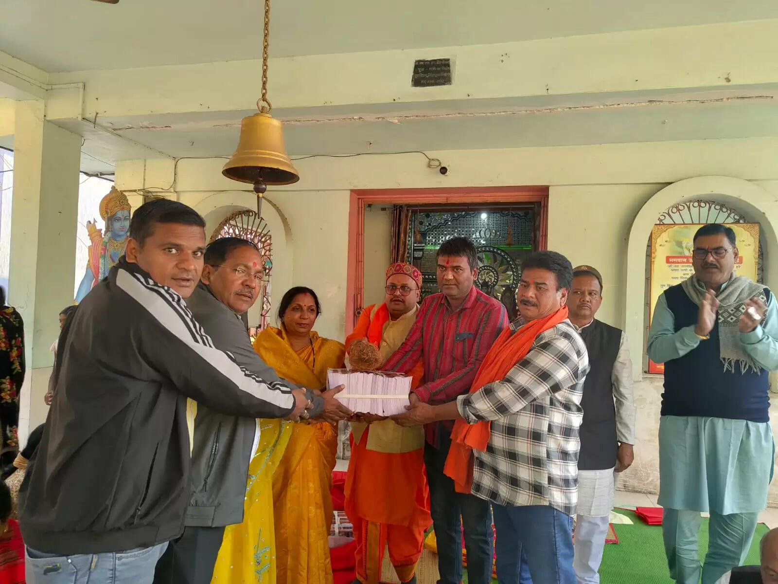 कोरबा में राम नाम लेखन महायज्ञ : सामाजिक समरसता और हिन्दू समाज का जागरण के लिए शुरू हुआ राम नाम लेखन महायज्ञ