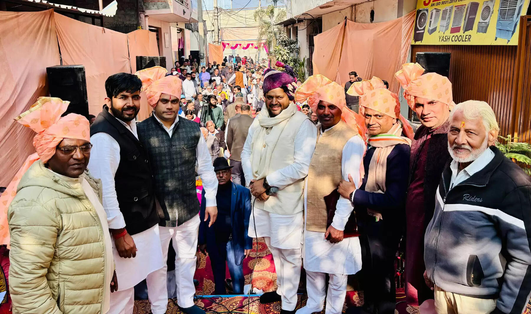 गुरुग्राम: हर त्योहार हमारी सांस्कृतिक, धार्मिक एकता के प्रतीक: नवीन गोयल