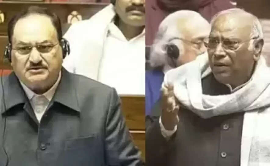 राज्यसभा में सत्तापक्ष-विपक्ष में तीखी नोकझोंक, नड्डा बोले- कांग्रेस को 'अबोध बालक' ने बनाया बंधक