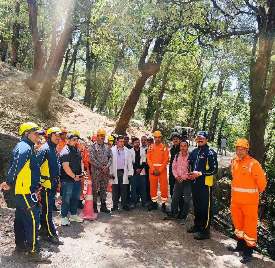 नैनीताल रोपवे में 9 विभागों ने की संयुक्त मॉक ड्रिल