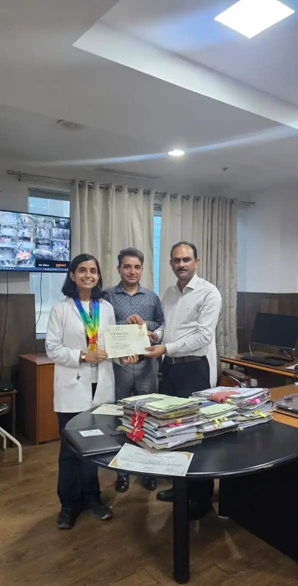 राष्ट्रीय मंच पर देवांशी का जलवा, स्वर्ण पदक जीतकर नेरचौक मेडिकल कॉलेज का बढ़ाया गौरव
