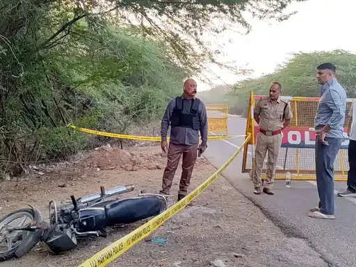 फरीदाबाद : लाखों की ज्वैलरी लूट मामले का आरोपित पुलिस मुठभेड़ में गिरफ्तार