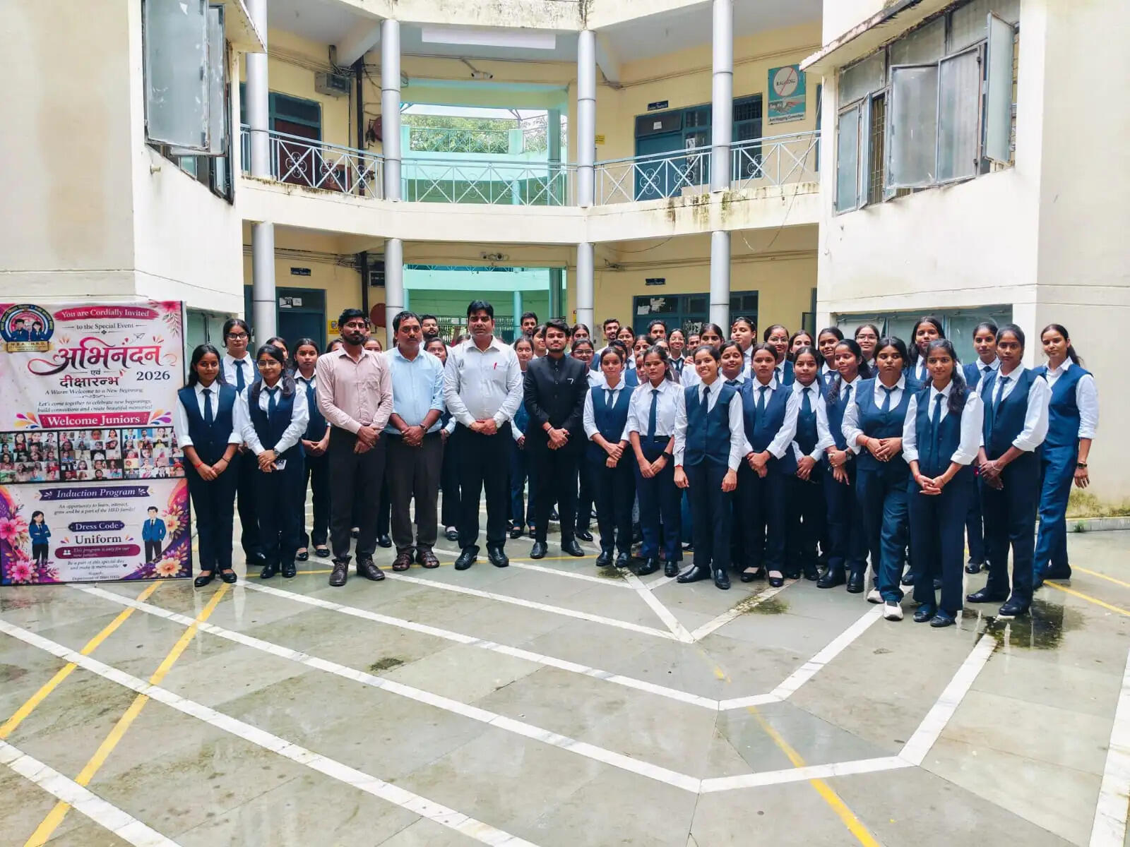 नवप्रवेशी एमबीए छात्रों को मिला ‘जॉब रेडी’ बनने का संदेश