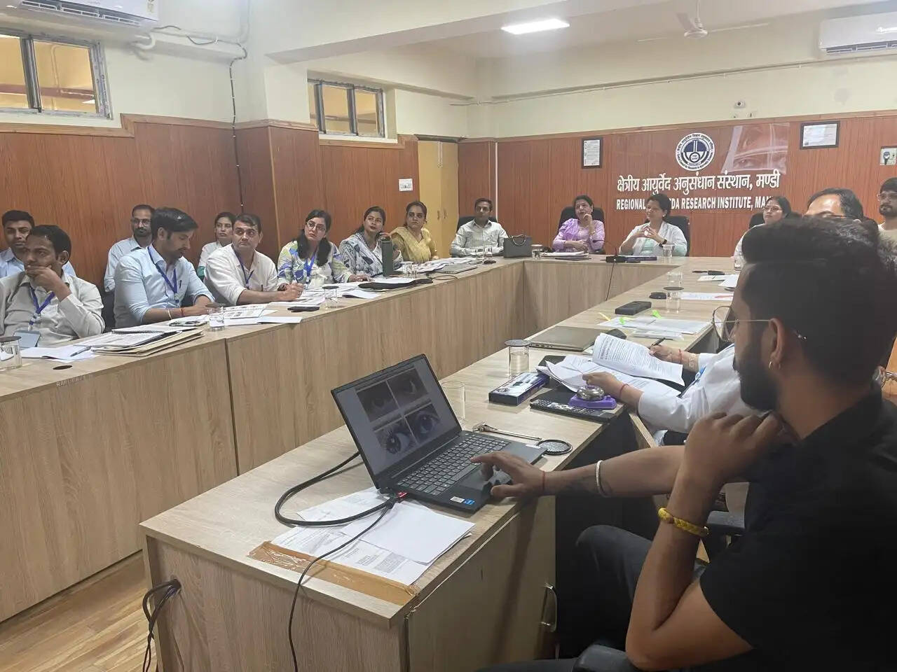 पंडोह में आयुर्वेद अनुसंधान को बढ़ावा, प्रकृति प्रशिक्षण कार्यक्रम आयोजित