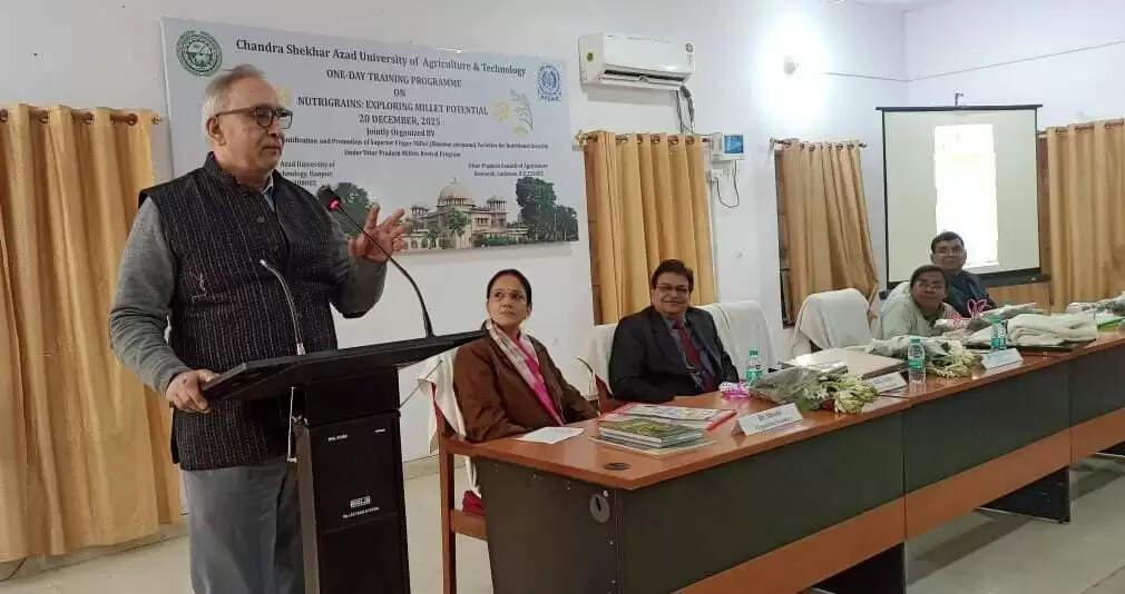 जलवायु अनुकूल मृदा व मानव स्वास्थ्य के लिए लाभाकारी है श्रीअन्न: डॉ. संजय सिंह