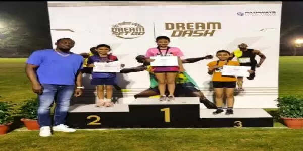 हेरिटेज एक्सपेरिएंशल लर्निंग स्कूल ने ड्रीम डैश 2025 नेशनल फिनाले में जीते 10 पदक, उसैन बोल्ट ने बढ़ाया उत्साह