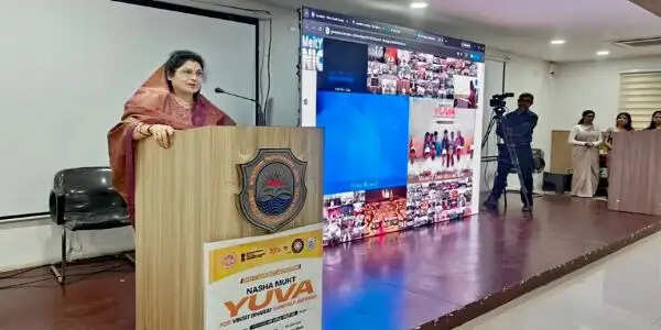 नशा मुक्त युवा ही विकसित भारत की सबसे बड़ी शक्ति : राज्यमंत्री कृष्णा गौर