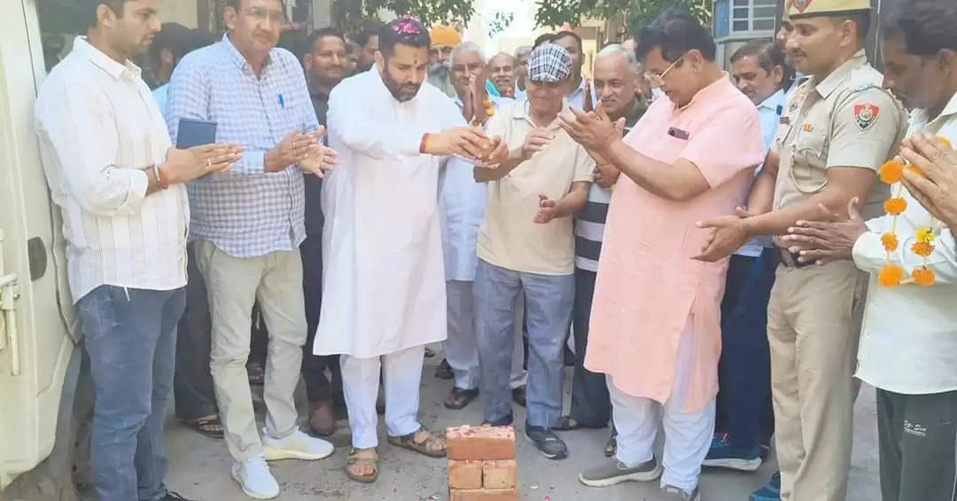 सोनीपत विधायक बाेले,विकास ही मुख्य लक्ष्य