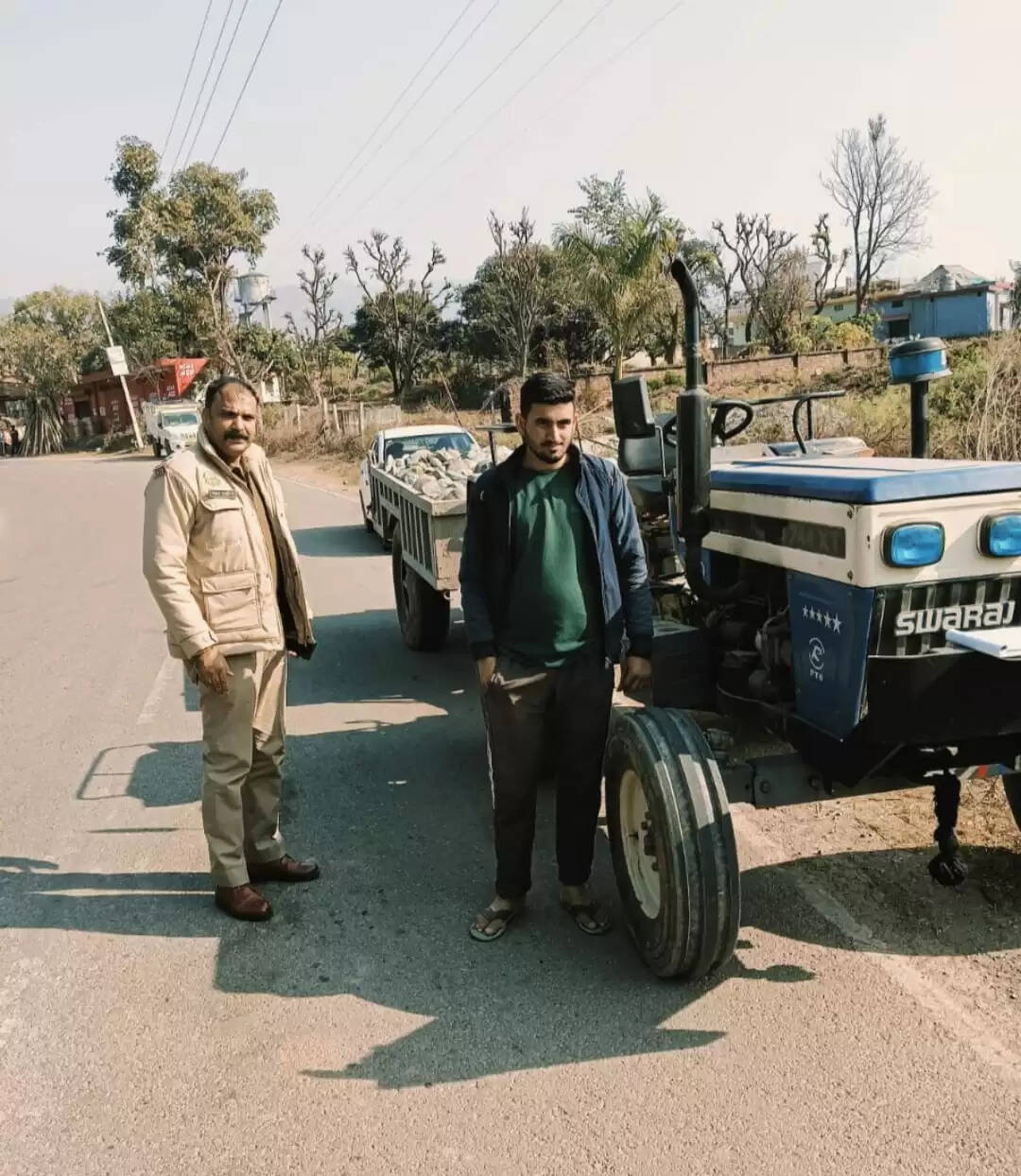 नूरपुर पुलिस की खनन माफिया के खिलाफ कार्रवाई जारी, 6 ट्रैक्टर जब्त