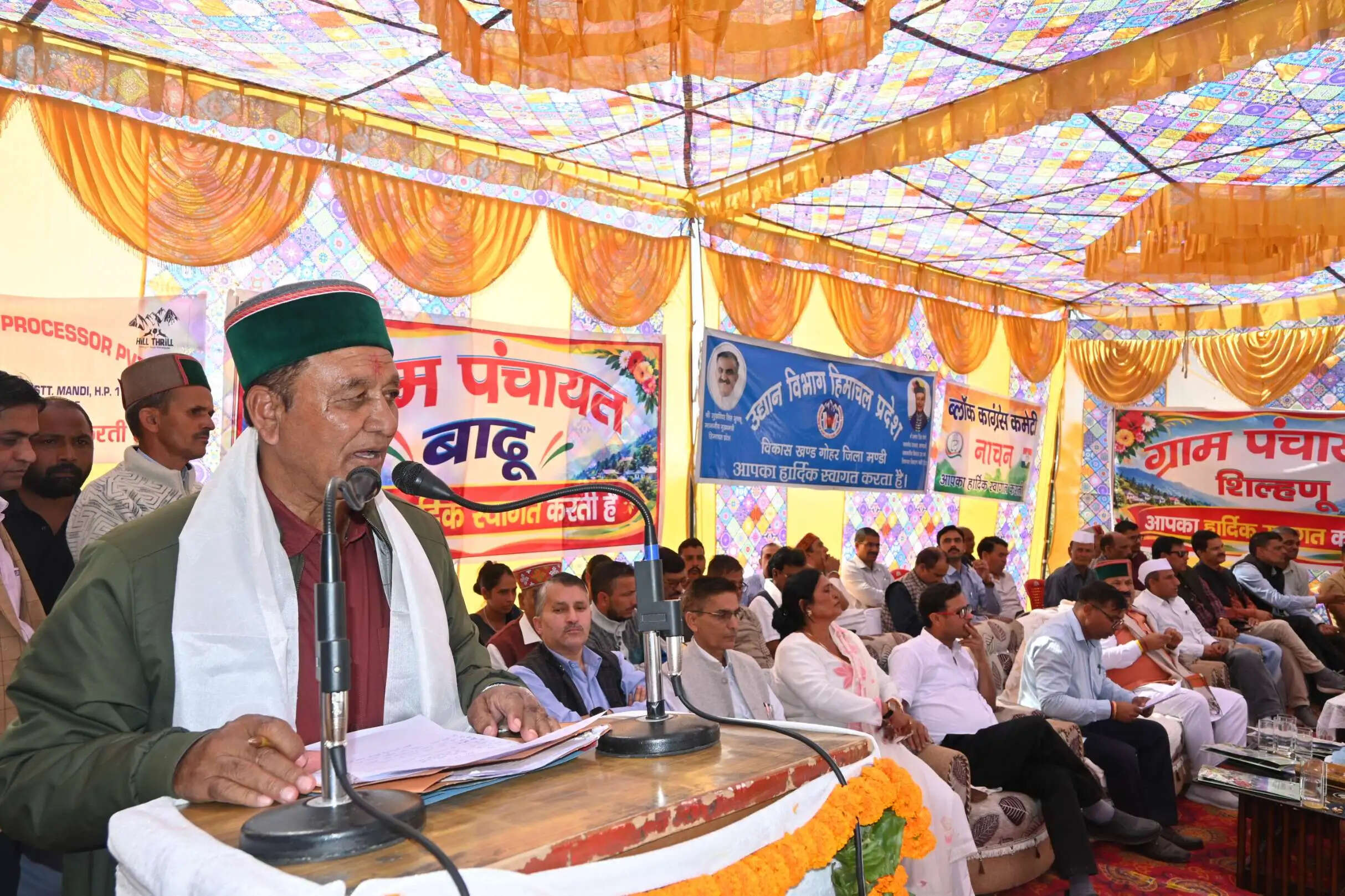 किसानों की आय बढ़ाने में महत्त्वपूर्ण भूमिका निभा रही एचपी शिवा परियोजना: जगत सिंह नेगी