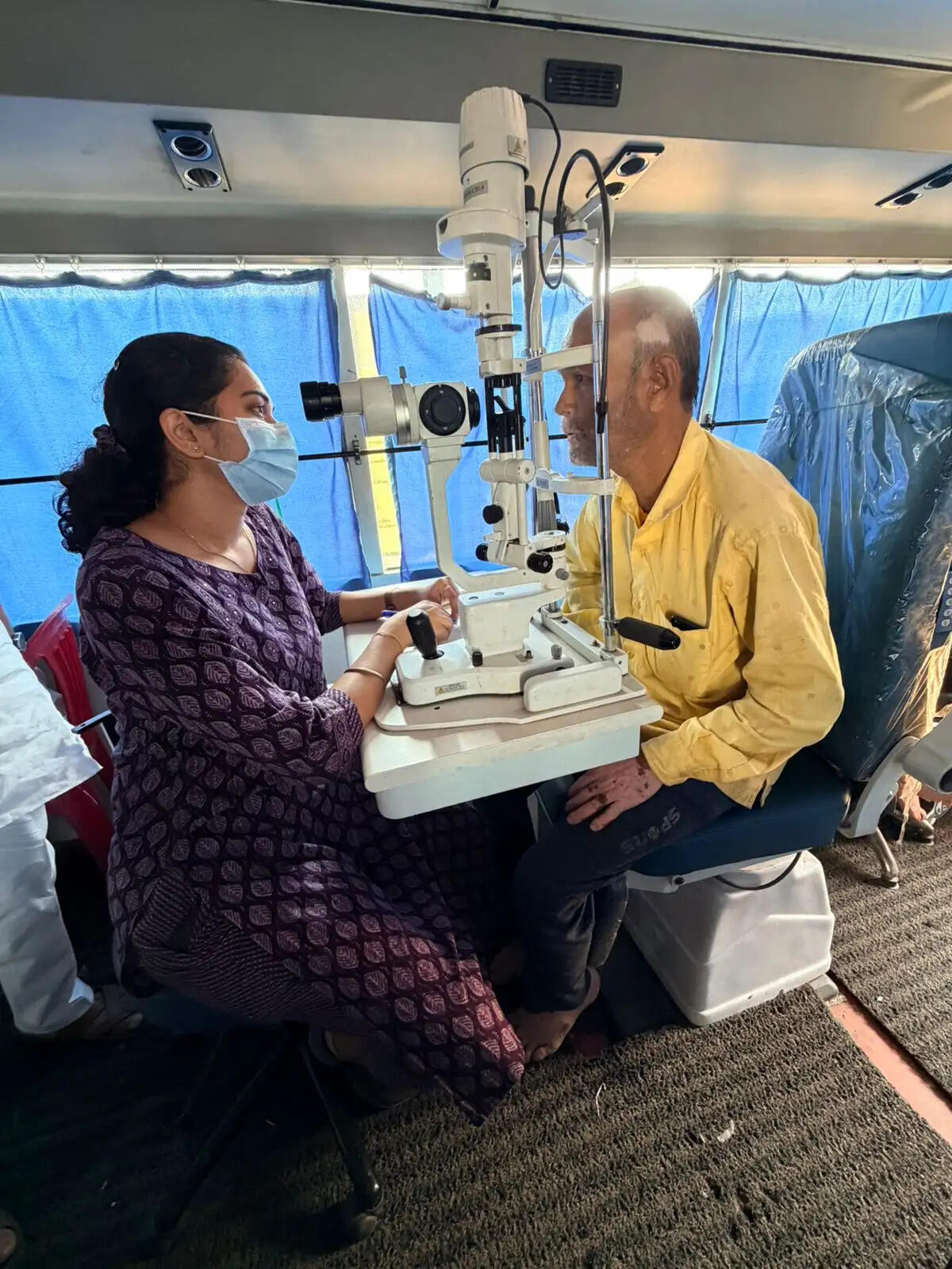 ग्राम बगदेही में निशुल्क नेत्र शिविर, 200 मरीजों की जांच