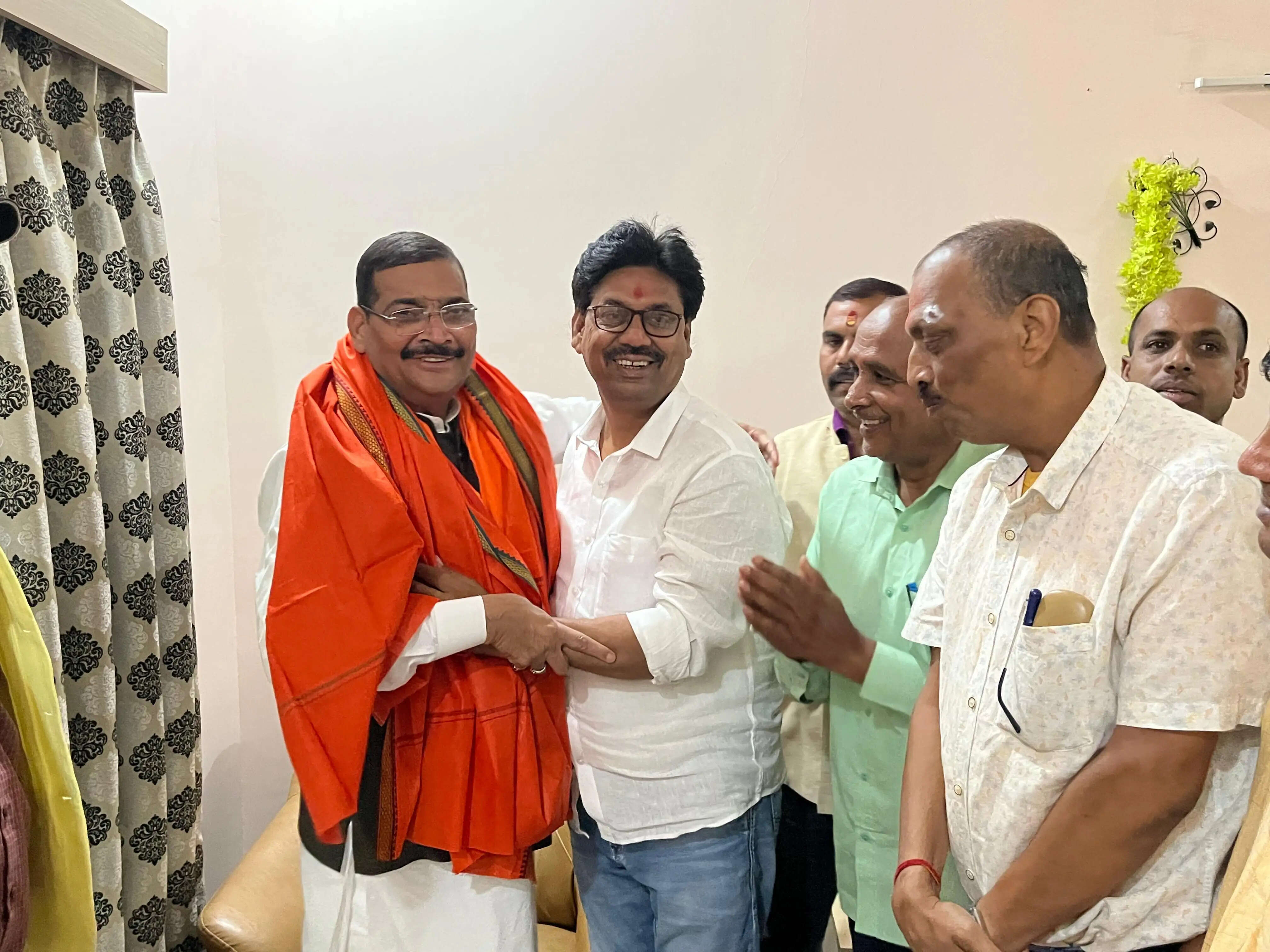 दीपक प्रकाश का भााजपा कार्यकर्ताओं ने किया भव्य स्वागत