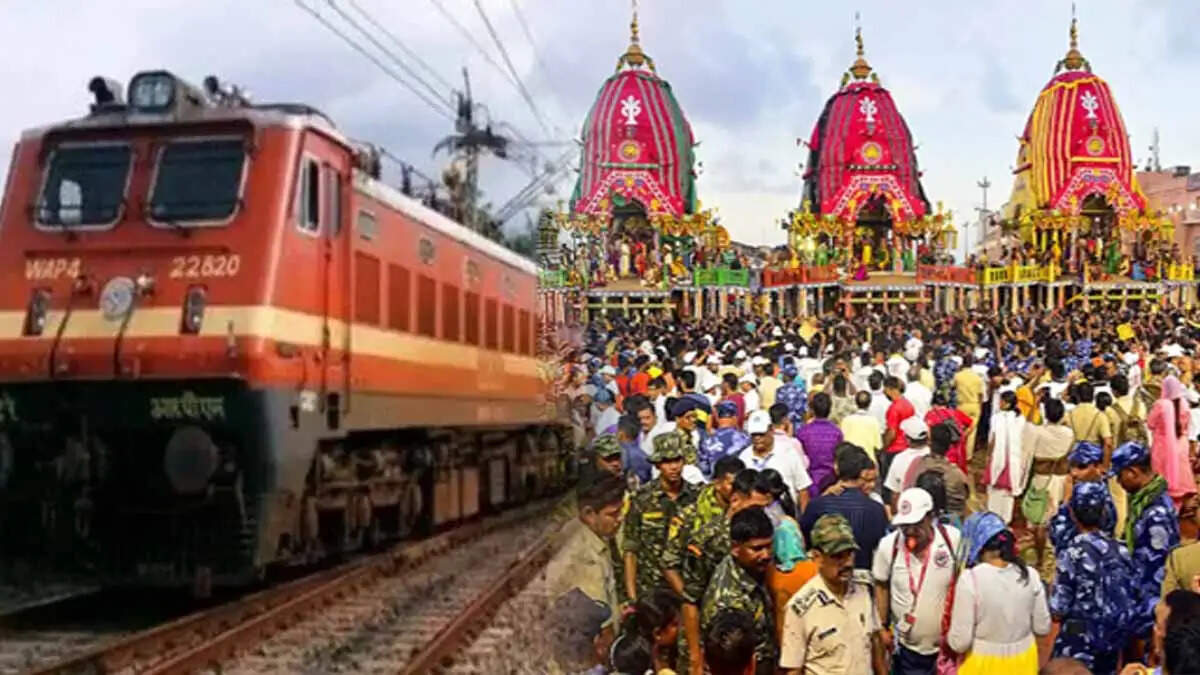 रथयात्रा पर गोंदिया–पुरी के बीच चलेगी स्पेशल ट्रेन, रायपुर से 17:10 बजे मिलेगी सुविधा