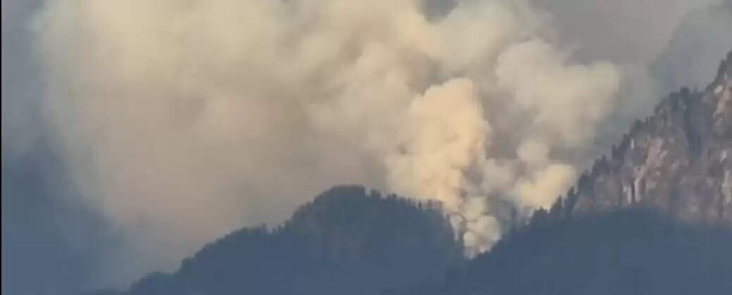 'फूलों की घाटी' की ऊंची चोटियों पर चार दिन से आग का तांडव, सेना की मदद के लिए सरकार को लिखा पत्र