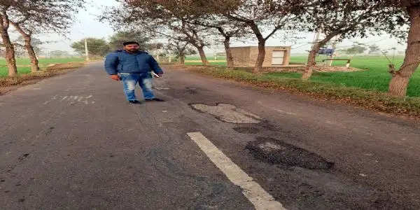 चेयरमैन के निरीक्षण के बाद हरकत में आया लोक निर्माण विभाग, दो दिन में मांगी रिपोर्ट