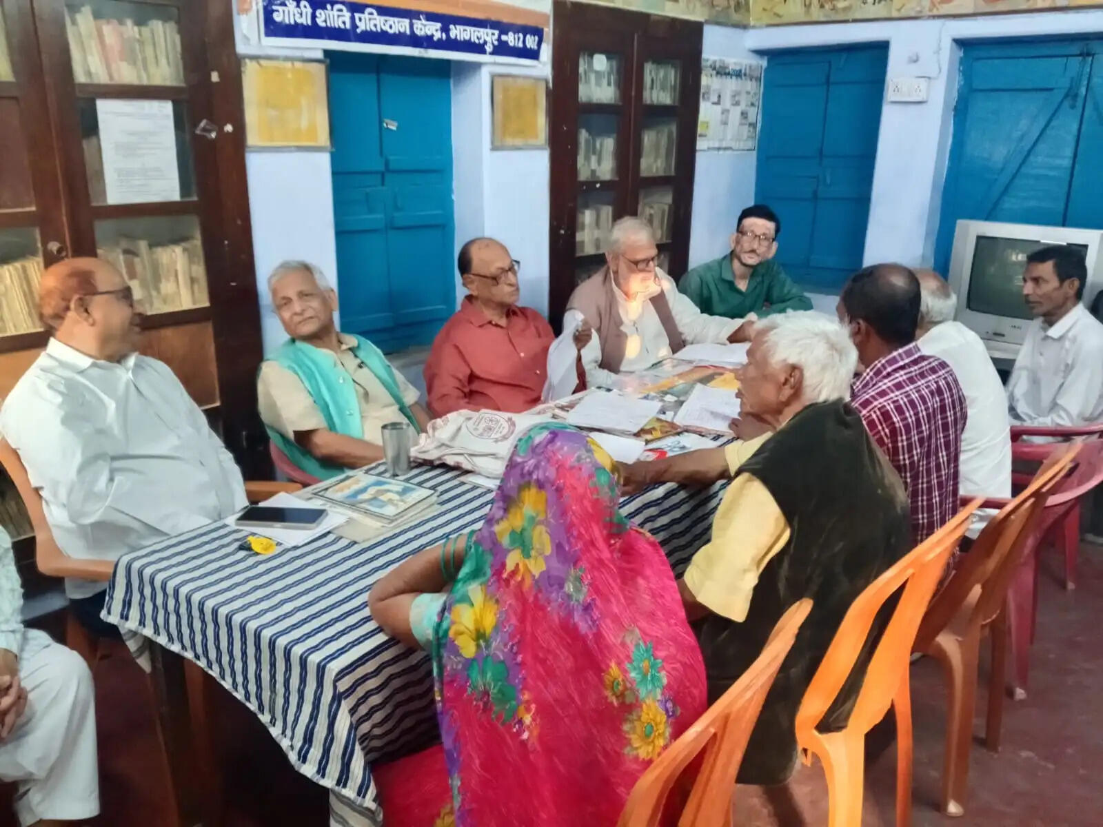 गांधी नामक राष्ट्रीय समारोह की तैयारी के लिए किया गया समितियों का गठन