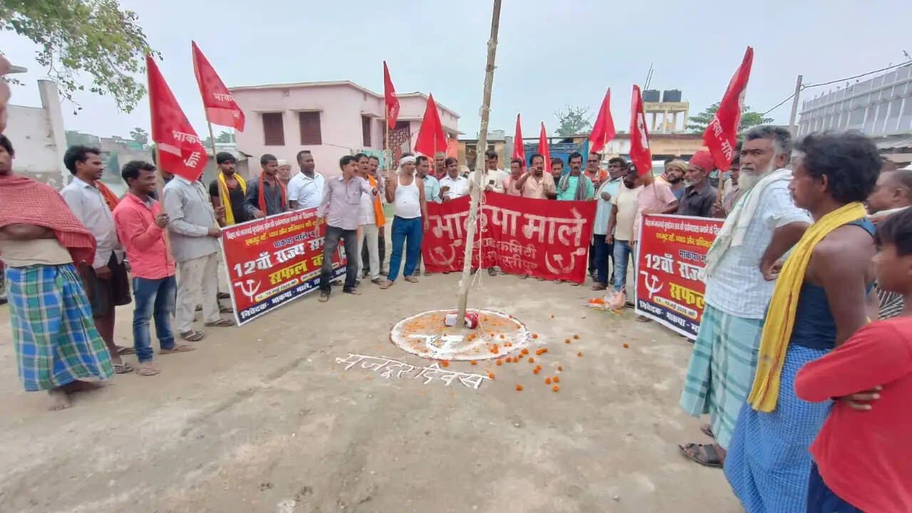 भाकपा माले ने समारोहपूर्वक मनाया मजदूर दिवस, हक-अधिकार की लड़ाई तेज करने का संकल्प