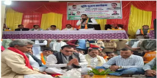 राजगढ़ः राज्यमंत्री पंवार ने 90 लाख रुपए की लागत से निर्मित कार्यों का किया भूमिपूजन