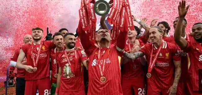 प्रीमियर लीग 2024-25: लिवरपूल ने खिताबी सीजन का समापन क्रिस्टल पैलेस के खिलाफ 1-1 ड्रॉ से किया