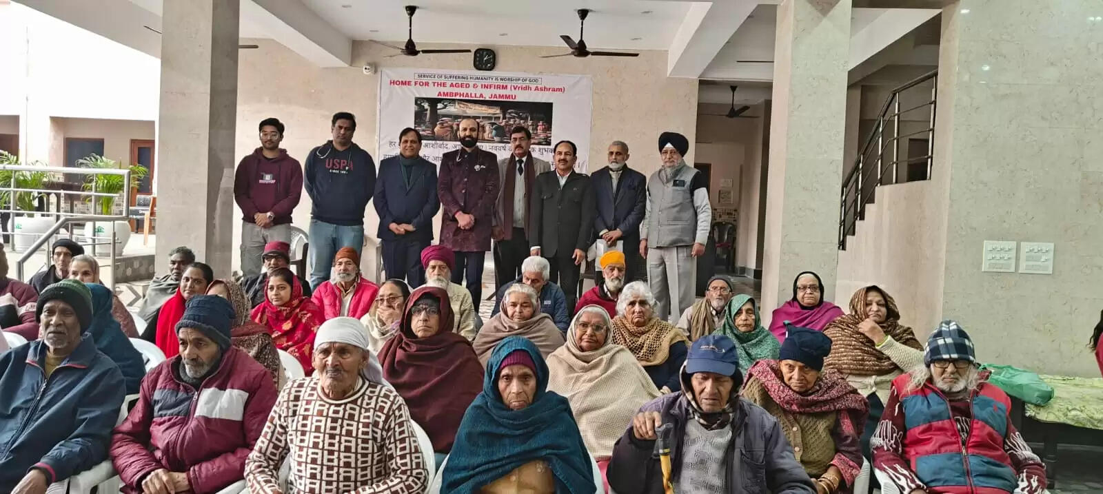 वृद्ध आश्रम में निःशुल्क हृदय स्वास्थ्य जांच शिविर आयोजित, 70 से अधिक लोगों की हुई जांच, दवाइयां भी वितरित