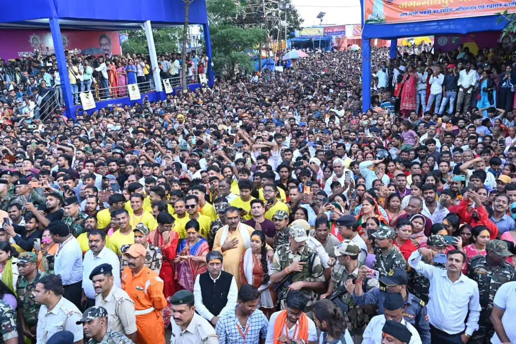 रांची में रथ पर सवार होकर मौसीबाड़ी रवाना हुए भगवान जगन्नाथ, श्रद्धा के सागर में डूबे श्रद्धालु