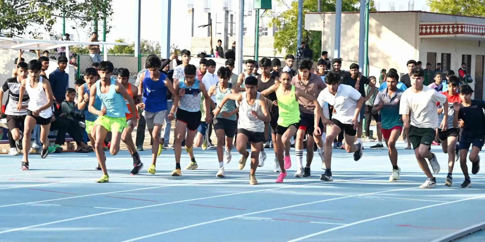 एथलीट्स एवं पैरा एथलीट्स ने स्किल टेस्ट में दिखाया दमखम