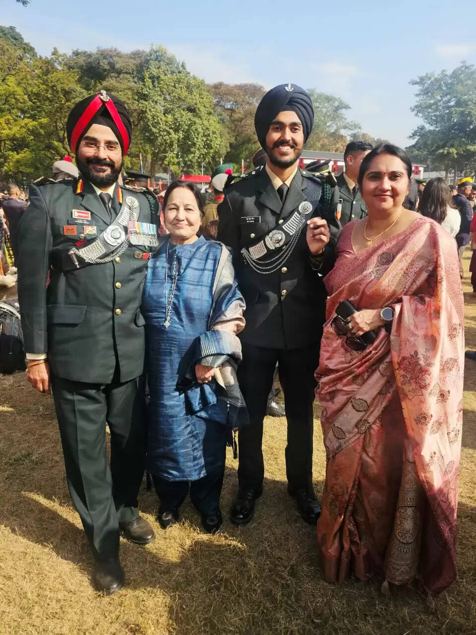 हरमनमीत की सेना और मातृभूमि के प्रति सेवा की चार पीढ़ियों की सशक्त परंपरा