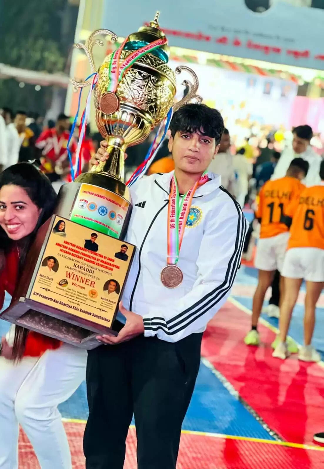 हिसार : एमच्योर कबड्डी फेडरेशन कप में हरियाणा की बेटियों का स्वर्णिम प्रदर्शन