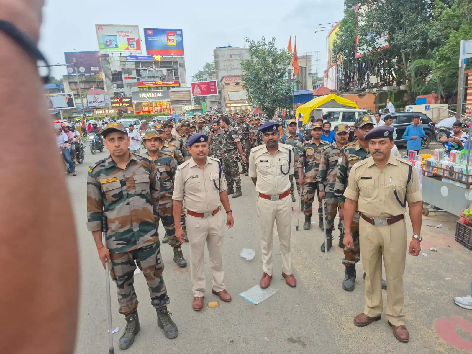 मिलाद-उल-नबी को लेकर रांची पुलिस अलर्ट, शहर में निकाला गया फ्लैग मार्च