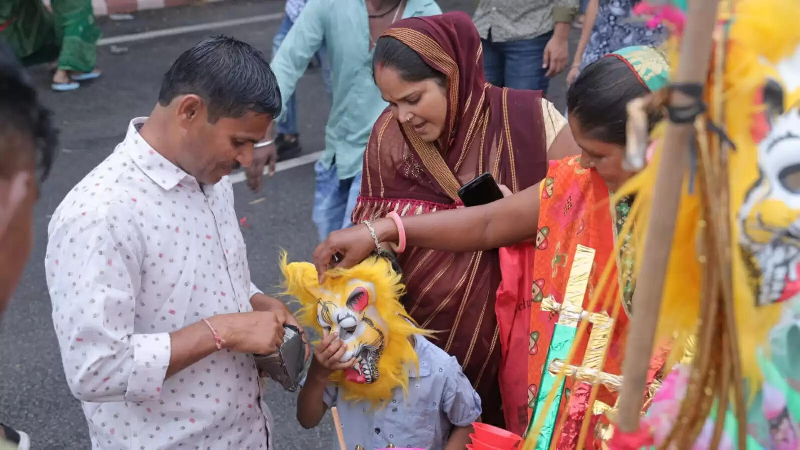 उदयपुर में खूब जमा हरियाली अमावस्या का मेला