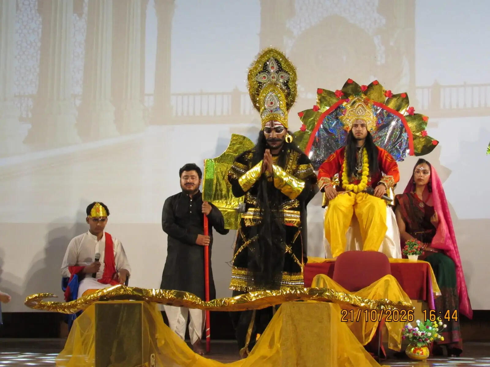 जीबीपीआईईटी संस्थान में हुआ तीन दिवसीय रामलीला का भव्य आयोजन