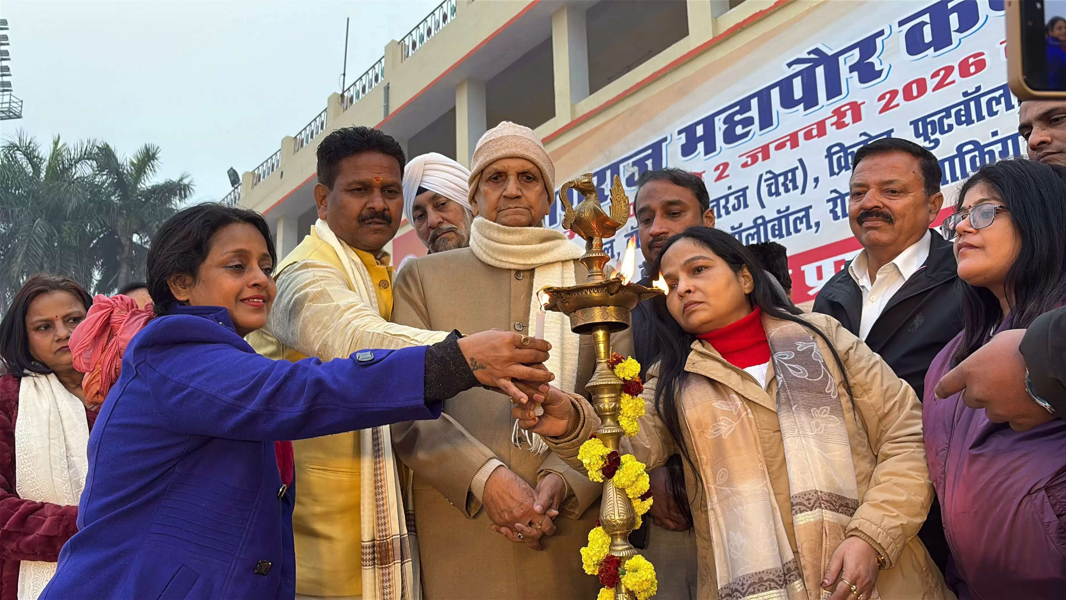 खेलो प्रयागराज महापौर कप का हुआ भव्य शुभारम्भ