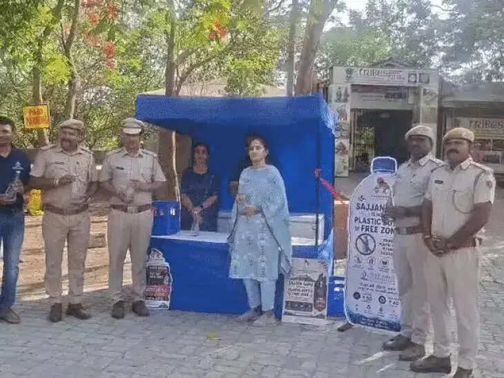 सज्जनगढ़ में प्लास्टिक बोतलों पर पूर्ण प्रतिबंध, उल्लंघन पर लगेगा एक हजार रुपए जुर्माना