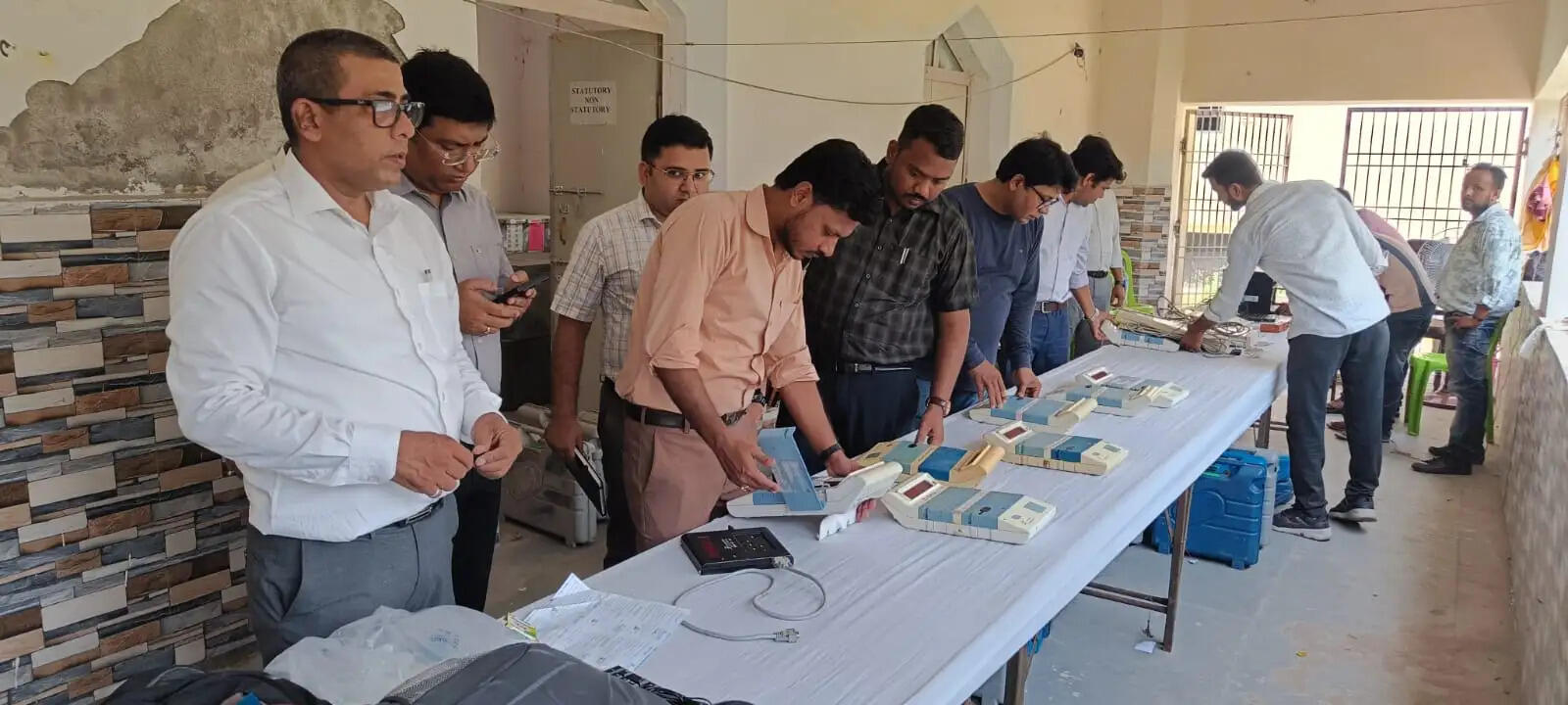 छपरा में नगरपालिका उप निर्वाचन के लिए&nbsp;एफएलसी कार्य संपन्न