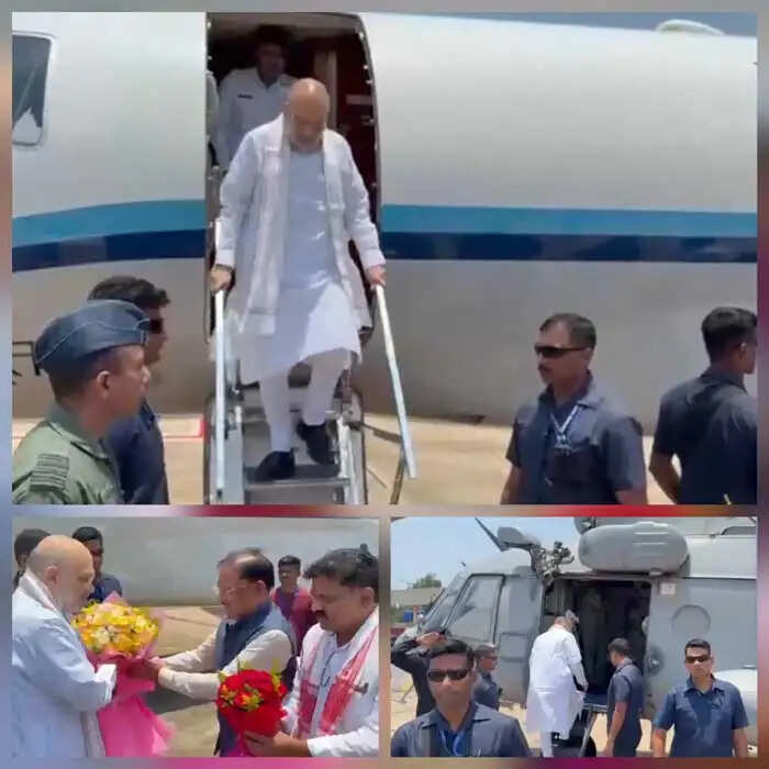केंद्रीय गृहमंत्री&nbsp;छत्तीसगढ़&nbsp;के&nbsp;जगदलपुर पहुंचे, बलिदानी&nbsp;जवानों को देंगे श्रद्धांजलि