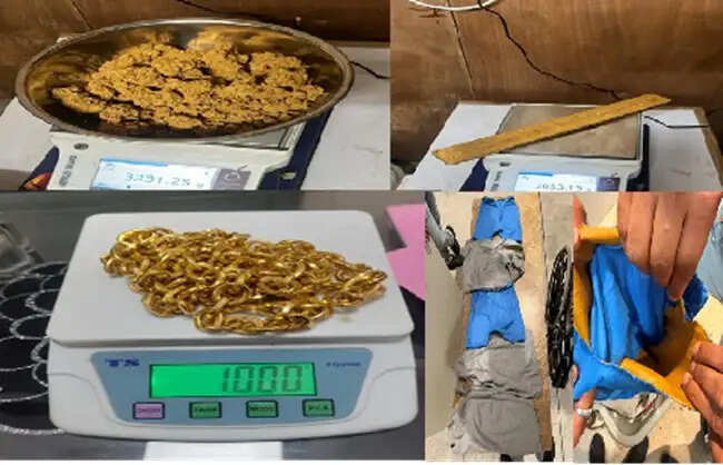डीआरआई ने 15 किलो विदेशी सोना जब्त किया, 15 लोग गिरफ्तार
