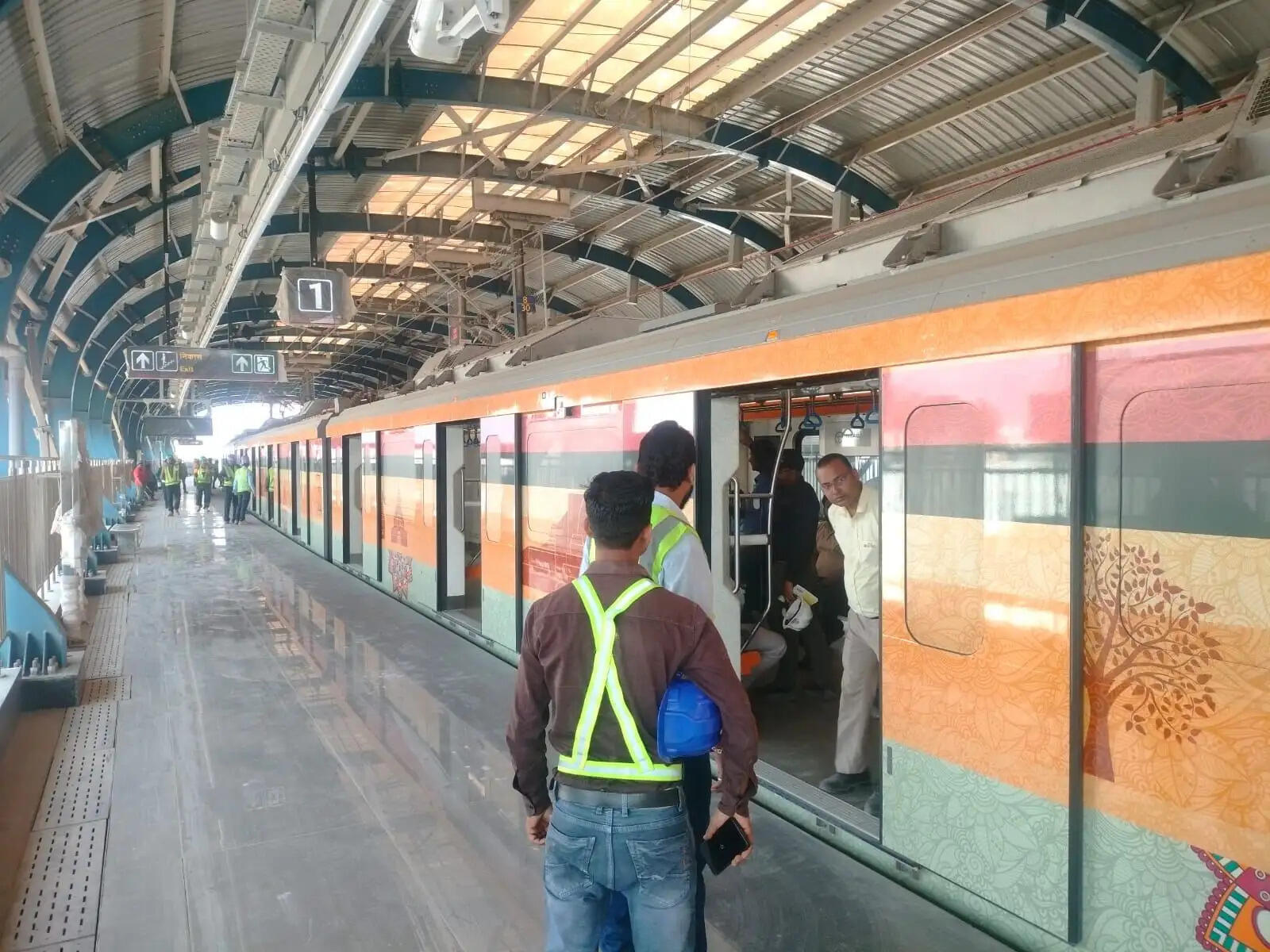 पटना मेट्रो रेल का भूतनाथ से मलाही पकड़ी तक सफल ट्रायल रन संपन्न