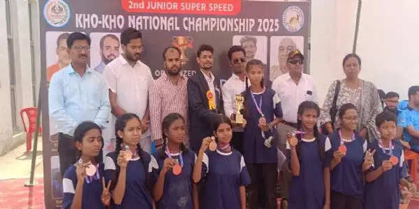 झारखंड खो-खो बालिका टीम ने जीता कांस्य पदक