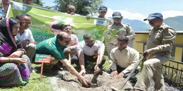 हरेला पर्व पर जिलेभर में हुए कार्यक्रम, पौधरोपण कर दिया पर्यावरण संरक्षण का संदेश