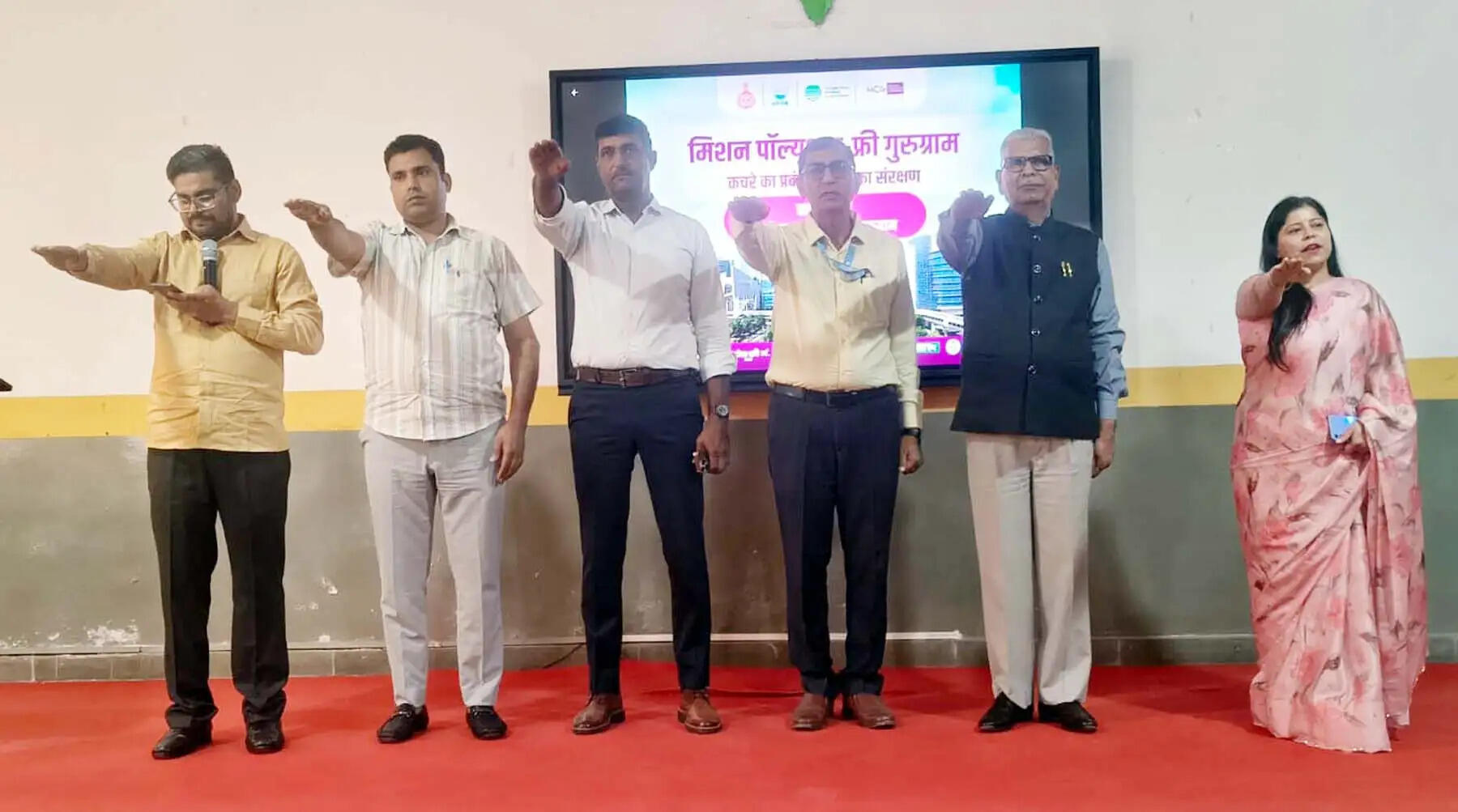 गुरुग्राम निगम ने युवाओं को दिया स्वच्छता और पर्यावरण संरक्षण का संदेश