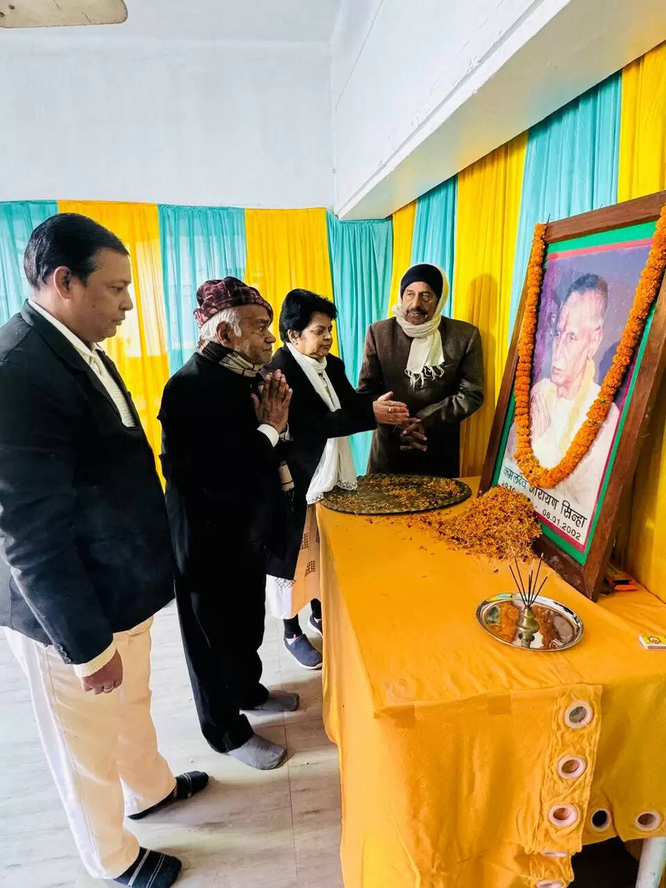 पूर्णिया के प्रथम विधायक स्व. कमल देवनारायण सिंह को पुण्यतिथि पर दी गई श्रद्धांजलि