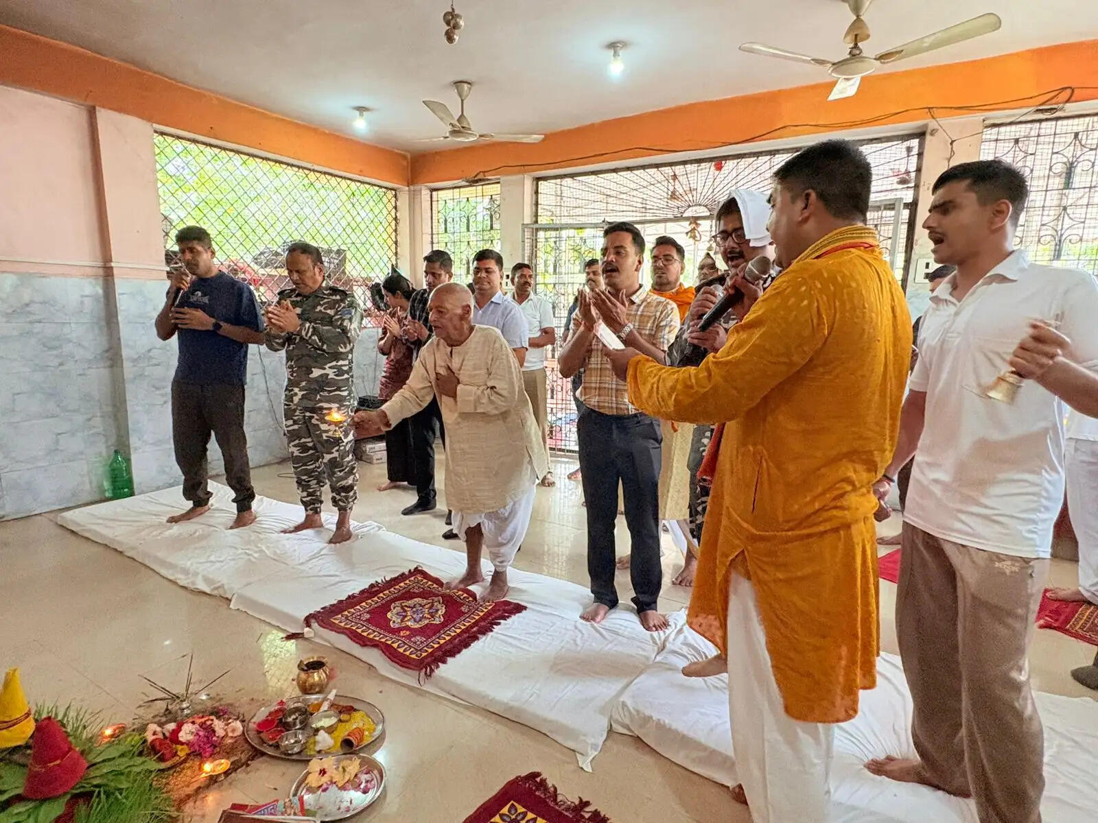 चैत्र नवरात्र पर एसएसबी मुख्यालय में स्थापित कलश का किया गया विसर्जन,सैकड़ों जवानों ने लिया भाग