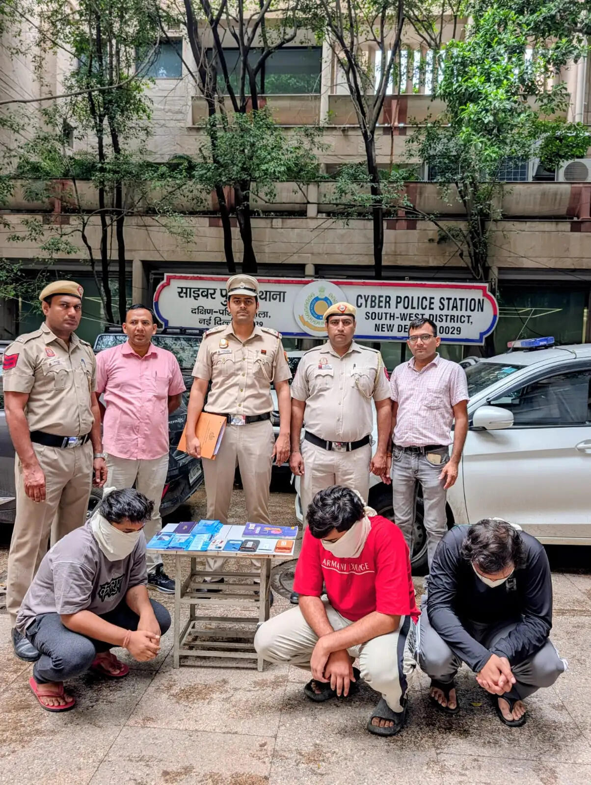 चीन से जुड़े साइबर ठगी गिरोह का पर्दाफाश, हरियाणा, उप्र से चार गिरफ्तार