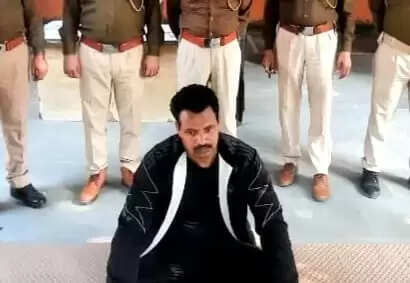25 हजार का इनामी हार्डकोर बदमाश ज्वाला प्रसाद गिरफ्तार