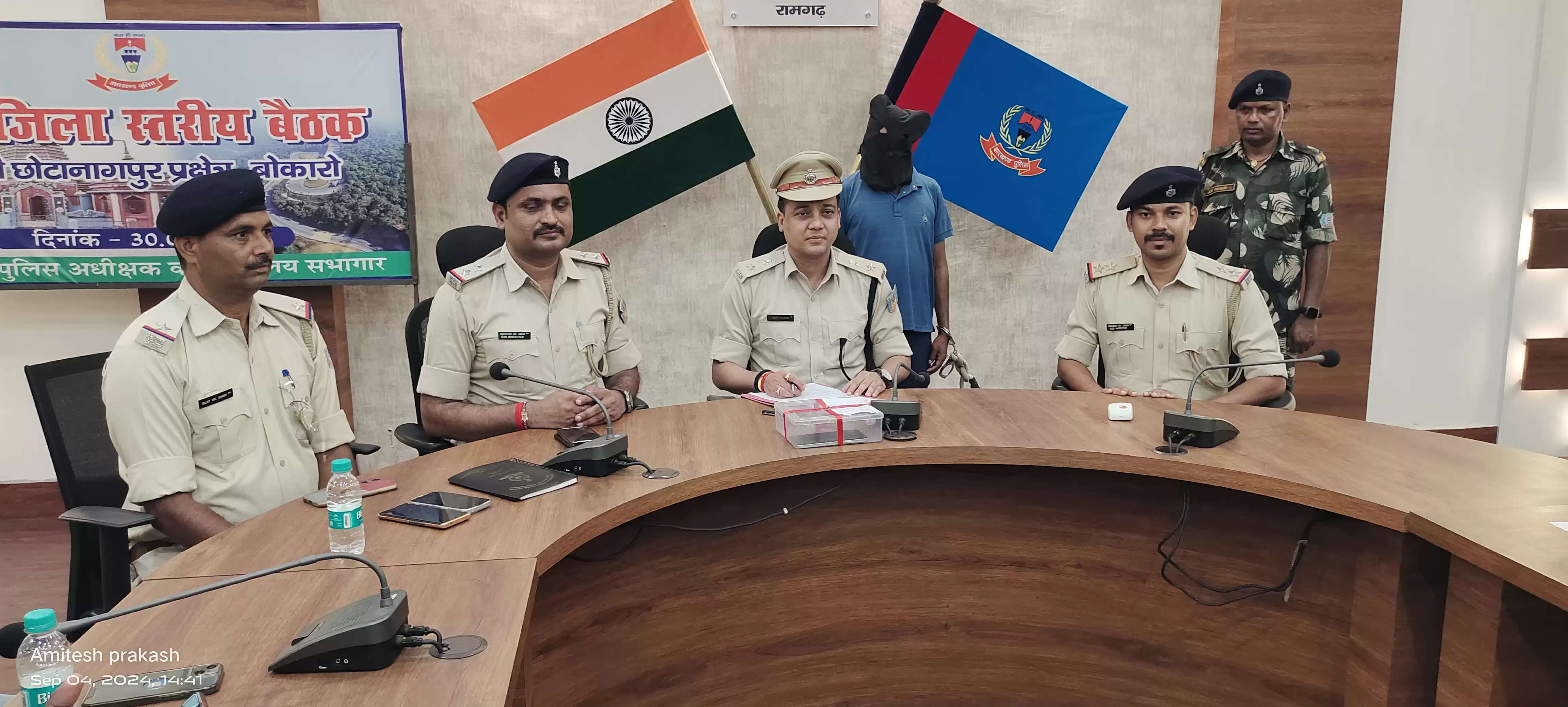 रामगढ़ में दर्जनों चोरी की घटनाओं को अंजाम देने वाला नवल पुलिस की हत्थे चढ़ा