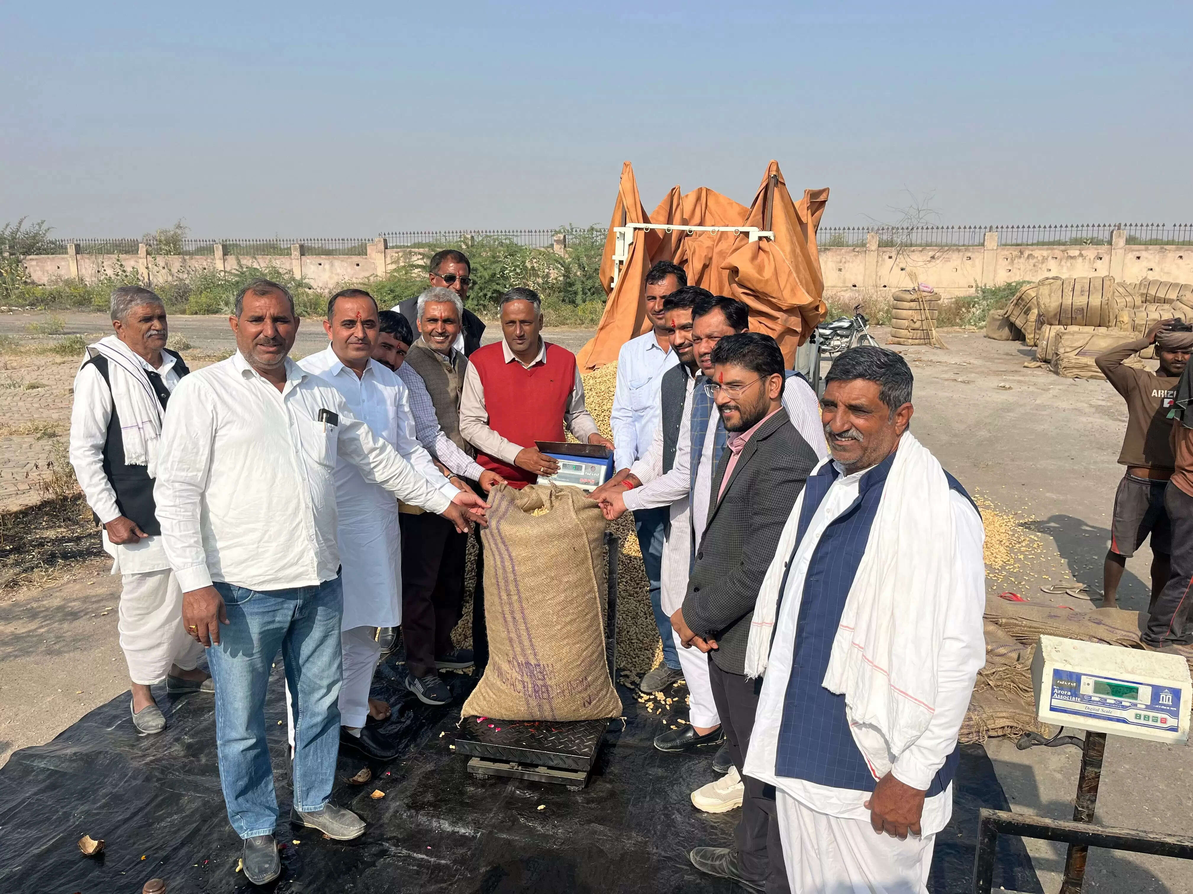 समर्थन मूल्य खरीद केन्द्र शुरू, मूंगफली और मूंग की होगी खरीद