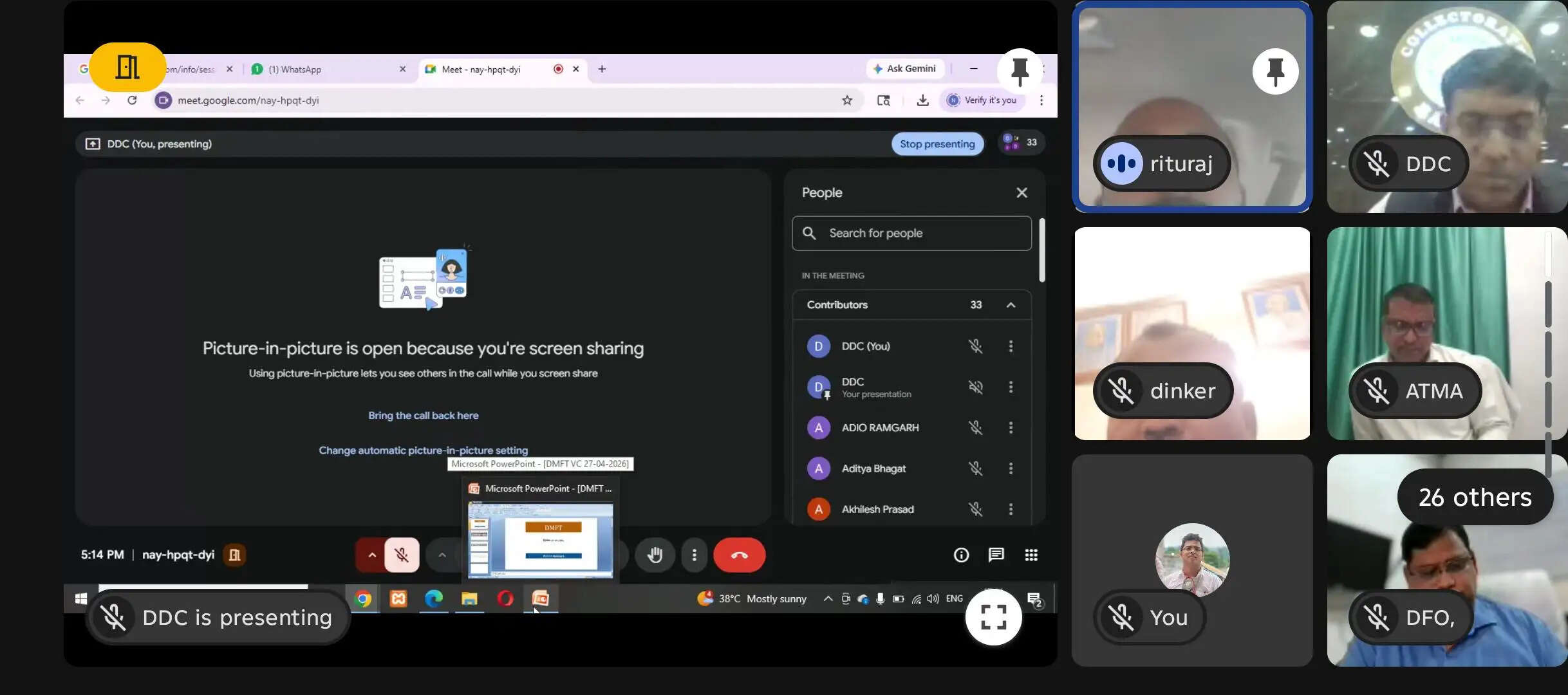बेहतर काम करने वाले विभागों को योजनाओं के क्रियान्वयन में दी जाएगी प्राथमिकता : डीसी